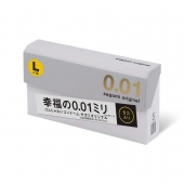 Презервативы Sagami Original 0.02 L-size увеличенного размера - 5 шт. - Sagami - купить с доставкой в Орехово-Зуево