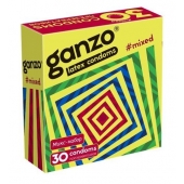 Микс-набор из 30 презервативов Ganzo Mixed - Ganzo - купить с доставкой в Орехово-Зуево