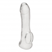 Прозрачная насадка на пенис Transparent Penis Enhancing Sleeve Extension - 15,9 см. - BlueLine - в Орехово-Зуево купить с доставкой