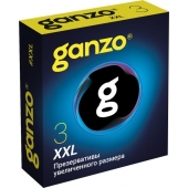 Презервативы увеличенного размера Ganzo XXL - 3 шт. - Ganzo - купить с доставкой в Орехово-Зуево