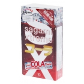 Ароматизированные презервативы Sagami Xtreme COLA - 10 шт. - Sagami - купить с доставкой в Орехово-Зуево