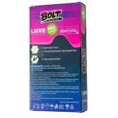 Набор презервативов Bolt Condoms - Luxe - купить с доставкой в Орехово-Зуево