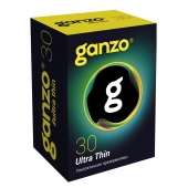 Супертонкие презервативы Ganzo Ultra thin - 30 шт. - Ganzo - купить с доставкой в Орехово-Зуево