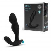 Черный утяжеленный анальный стимулятор Rocker Plug - 12 см. - b-Vibe - в Орехово-Зуево купить с доставкой