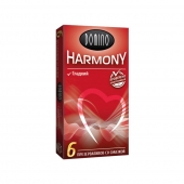 Гладкие презервативы Domino Harmony - 6 шт. - Domino - купить с доставкой в Орехово-Зуево