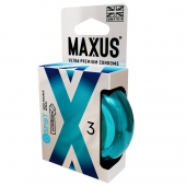 Презервативы Maxus G spot с двойной спиралью - 3 шт. - Maxus - купить с доставкой в Орехово-Зуево
