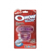Фиолетовое эрекционное виброкольцо OWOW PURPLE - Screaming O - в Орехово-Зуево купить с доставкой