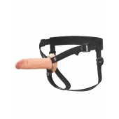 Полый страпон на ремнях 6’’ Hollow Silicone Strap-on - Pipedream - купить с доставкой в Орехово-Зуево