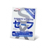 Презерватив Sagami Xtreme Ultrasafe с двойным количеством смазки - 1 шт. - Sagami - купить с доставкой в Орехово-Зуево