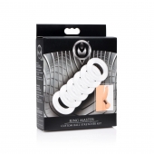 Комплект из 6 прозрачных эрекционных колец Ring Master Custom Ball Stretcher Kit - XR Brands - в Орехово-Зуево купить с доставкой