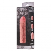 Фаллоудлинитель SUPER HERO Dewil - 17,5 см. - Lola Games - в Орехово-Зуево купить с доставкой