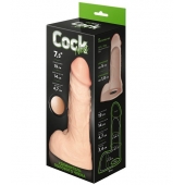 Телесный фаллоудлинитель с мошонкой Cock Next - 19 см. - LOVETOY (А-Полимер) - в Орехово-Зуево купить с доставкой