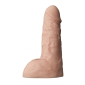Телесный фаллоудлинитель с мошонкой Cock Next - 19 см. - LOVETOY (А-Полимер) - в Орехово-Зуево купить с доставкой