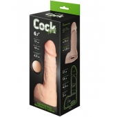 Телесный фаллоудлинитель с мошонкой Cock Next - 17 см. - LOVETOY (А-Полимер) - в Орехово-Зуево купить с доставкой