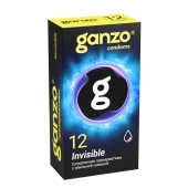 Супертонкие презервативы Ganzo Invisible - 12 шт. - Ganzo - купить с доставкой в Орехово-Зуево