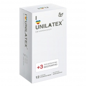 Разноцветные ароматизированные презервативы Unilatex Multifruit  - 12 шт. + 3 шт. в подарок - Unilatex - купить с доставкой в Орехово-Зуево