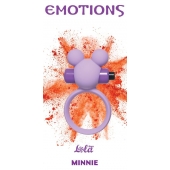 Сиреневое эрекционное виброколечко Emotions Minnie - Lola Games - в Орехово-Зуево купить с доставкой