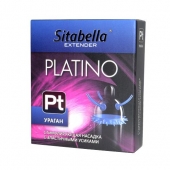 Стимулирующая насадка с усиками и шипиками Platino  Ураган - Sitabella - купить с доставкой в Орехово-Зуево
