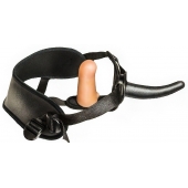 Женский страпон с вагинальной пробкой Woman Strap - 12 см. - LOVETOY (А-Полимер) - купить с доставкой в Орехово-Зуево