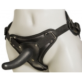 Женский страпон с вагинальной пробкой Woman Strap - 12 см. - LOVETOY (А-Полимер) - купить с доставкой в Орехово-Зуево