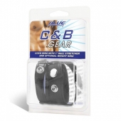 Утяжка для мошонки и пениса Cock Ring With 1  Ball Stretcher And Optional Weight Ring - BlueLine - купить с доставкой в Орехово-Зуево