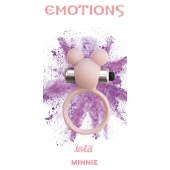 Розовое эрекционное виброколечко Emotions Minnie Light pink - Lola Games - в Орехово-Зуево купить с доставкой