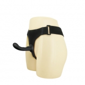 Страпон с изогнутой головкой Ultra Harness Curvy Dildo - 15,8 см. - Baile - купить с доставкой в Орехово-Зуево