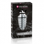Анальный плаг для электростимуляции Hector Helix Buttplug L - 11,5 см. - MyStim - купить с доставкой в Орехово-Зуево