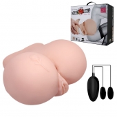 Вагина и анус с вибрацией CrazyBull Vagina and Ass - Baile - в Орехово-Зуево купить с доставкой