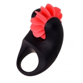 Чёрно-красное эрекционное виброкольцо Erotist - Erotist Adult Toys - в Орехово-Зуево купить с доставкой