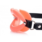 Кляп в форме губ Sissy Mouth Gag - XR Brands - купить с доставкой в Орехово-Зуево
