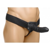 Полый страпон Erection Assist - 15,2 см. - XR Brands - купить с доставкой в Орехово-Зуево