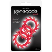 Набор из 3 красных эрекционных колец Renegade Gears - NS Novelties - в Орехово-Зуево купить с доставкой
