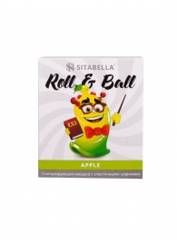 Стимулирующий презерватив-насадка Roll   Ball Apple - Sitabella - купить с доставкой в Орехово-Зуево