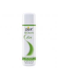 Лубрикант на водной основе pjur WOMAN Aloe - 100 мл. - Pjur - купить с доставкой в Орехово-Зуево