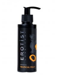 Массажное масло Erotist TROPICAL FRUIT с ароматом тропических фруктов - 150 мл. - Erotist Lubricants - купить с доставкой в Орехово-Зуево
