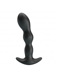 Черный анальный стимулятор простаты с вибрацией Special Anal Massager - 14,5 см. - Baile - в Орехово-Зуево купить с доставкой