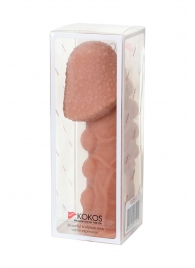 Насадка на фаллос с пузыриками, венками и ребристостью KOKOS Extreme Sleeve 09 - 12,7 см. - KOKOS - в Орехово-Зуево купить с доставкой