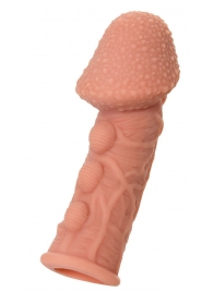 Насадка на фаллос с пузыриками, венками и ребристостью KOKOS Extreme Sleeve 09 - 12,7 см. - KOKOS - в Орехово-Зуево купить с доставкой