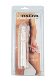 Насадка-удлинитель из прозрачного силикона LIDL EXTRA SILICONE PENIS EXTENSION - Seven Creations - в Орехово-Зуево купить с доставкой