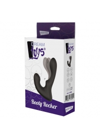 Чёрный массажер простаты с 2 моторами BOOTY ROCKER - Dream Toys - в Орехово-Зуево купить с доставкой