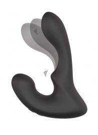 Чёрный массажер простаты с 2 моторами BOOTY ROCKER - Dream Toys - в Орехово-Зуево купить с доставкой