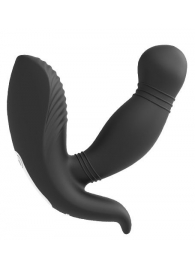 Черный вибромассажер простаты PROSTATE HERO - Dream Toys - в Орехово-Зуево купить с доставкой