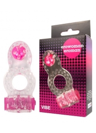 Прозрачное эрекционное кольцо Erowoman-Eroman - Erowoman-Eroman - в Орехово-Зуево купить с доставкой