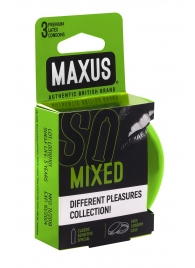 Презервативы в железном кейсе MAXUS Mixed - 3 шт. - Maxus - купить с доставкой в Орехово-Зуево