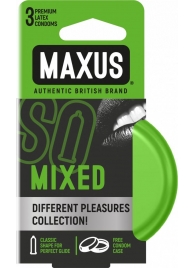 Презервативы в железном кейсе MAXUS Mixed - 3 шт. - Maxus - купить с доставкой в Орехово-Зуево