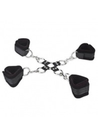 Комплект для сковывания из 5 предметов - Lux Fetish - купить с доставкой в Орехово-Зуево