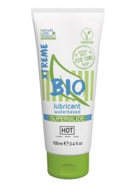 Интимный увлажняющий гель BIO SuperGlide Xtreme - 100 мл. - HOT - купить с доставкой в Орехово-Зуево