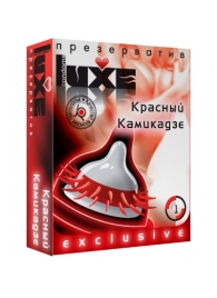 Презерватив LUXE  Exclusive   Красный Камикадзе  - 1 шт. - Luxe - купить с доставкой в Орехово-Зуево