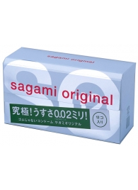 Ультратонкие презервативы Sagami Original - 12 шт. - Sagami - купить с доставкой в Орехово-Зуево